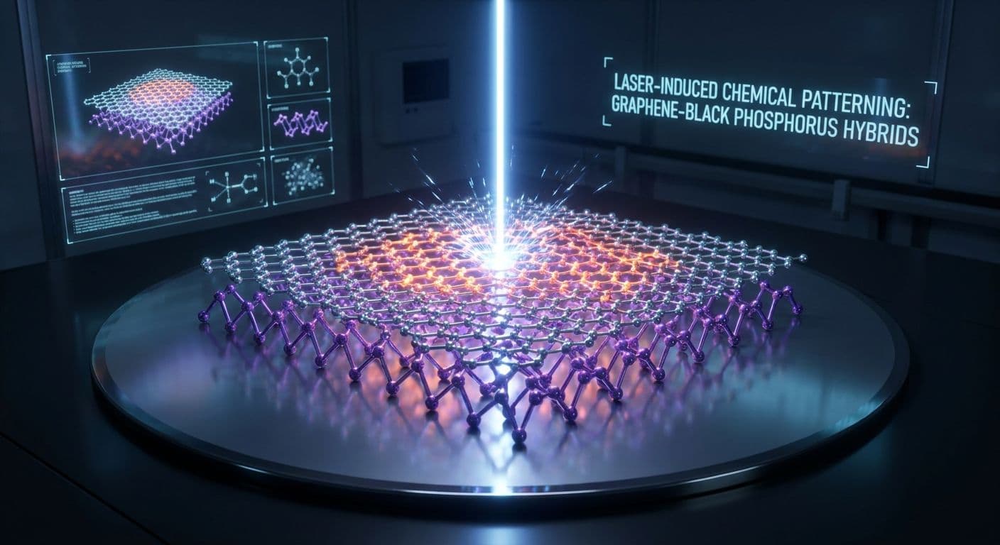 473. Laser-Induced Chemical Patterning of Graphene-Black Phosphorus Hybrids: A New Era in 2D Materials Engineering