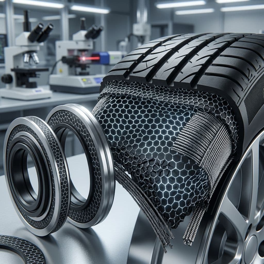 Graphene in Rubber Compounds: Tires, Seals, Gaskets, and Wear-Resistant Elastomers