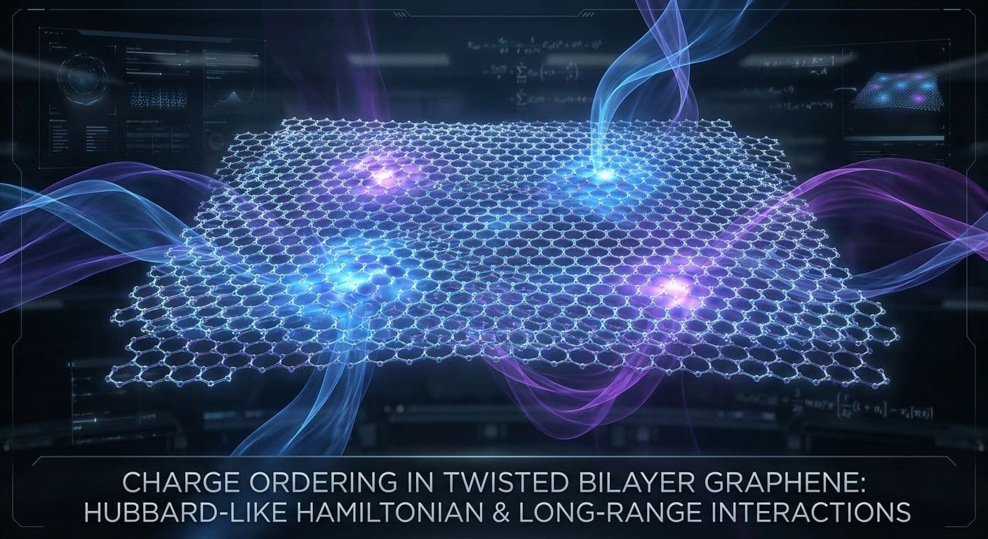 475. Decoding Charge Ordering in Twisted Bilayer Graphene: The Role of Long-Range Interactions in Moiré Systems