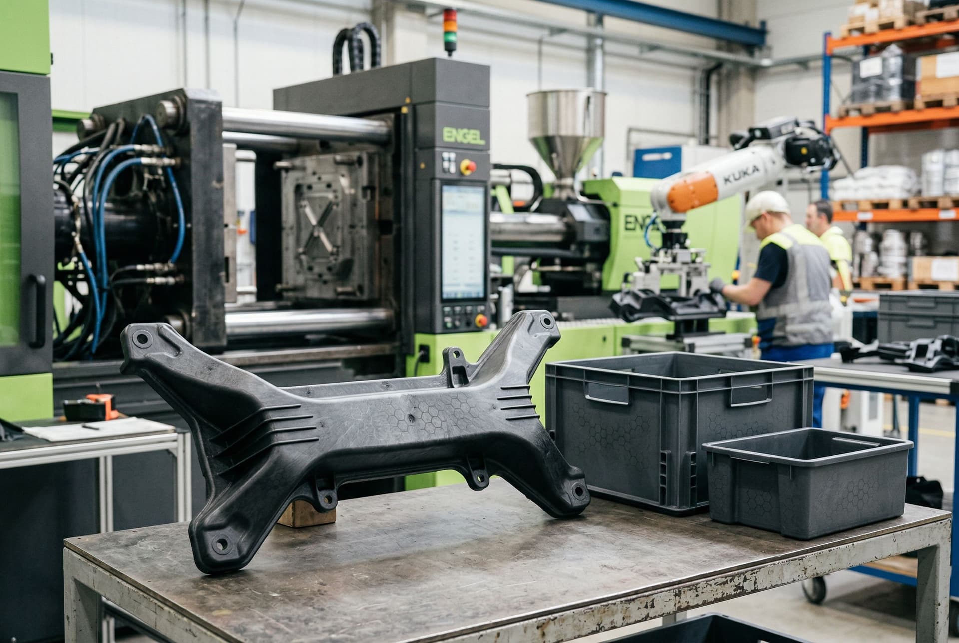 Graphene in Polypropylene Plastics: Lightweight Conductive Parts for Automotive and Packaging