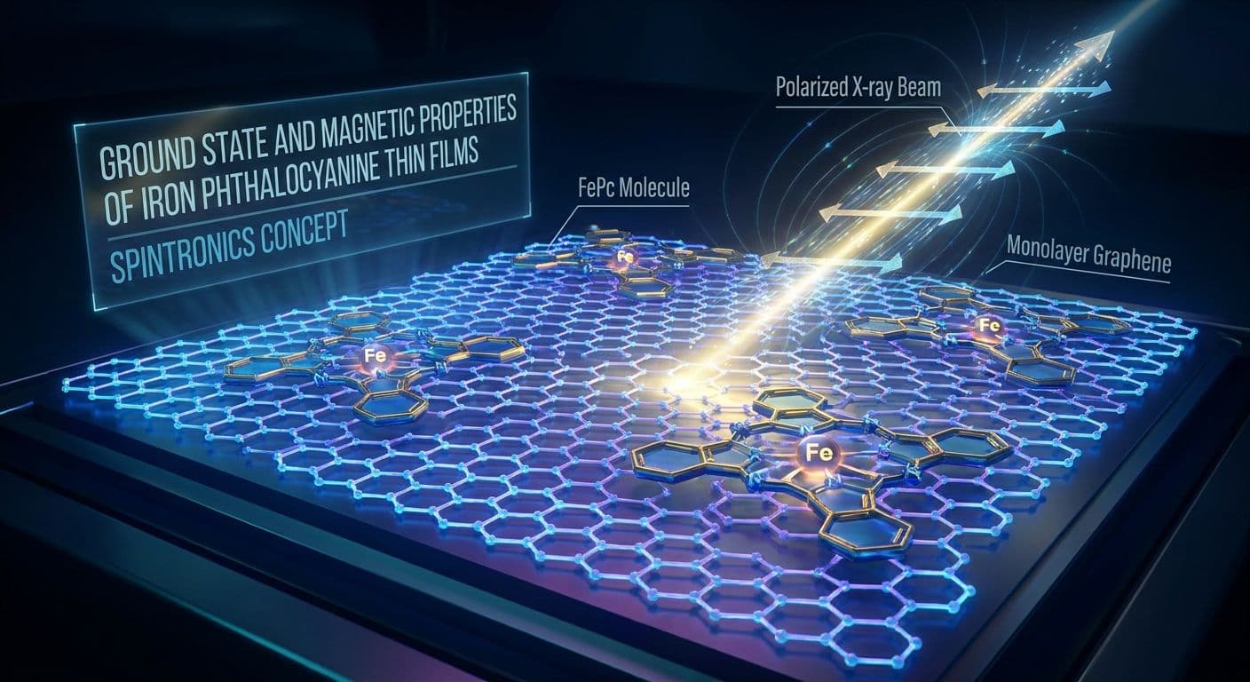 465. Unlocking the Magnetic Secrets of Iron Phthalocyanine Thin Films on Monolayer Graphene