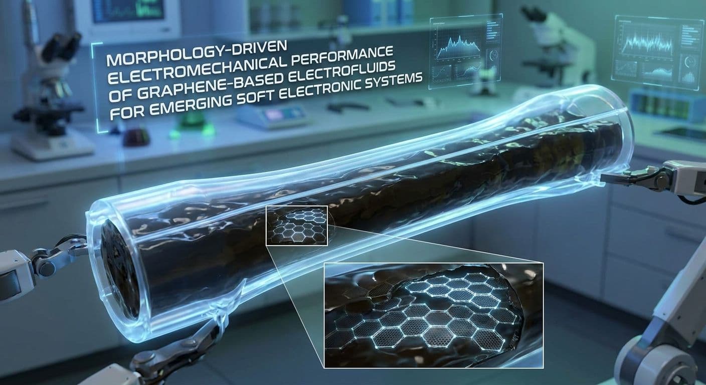 459. Morphology-Driven Electromechanical Performance of Graphene-Based Electrofluids for Emerging Soft Electronic Systems