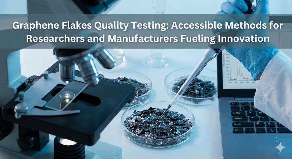 35. Graphene Flakes Quality Testing: Accessible Methods for Researchers and Manufacturers Fueling Innovation