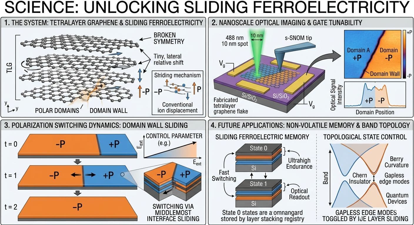 491. Unlocking Sliding Ferroelectricity: The Breakthrough in Multilayer Graphene Polarization Imaging