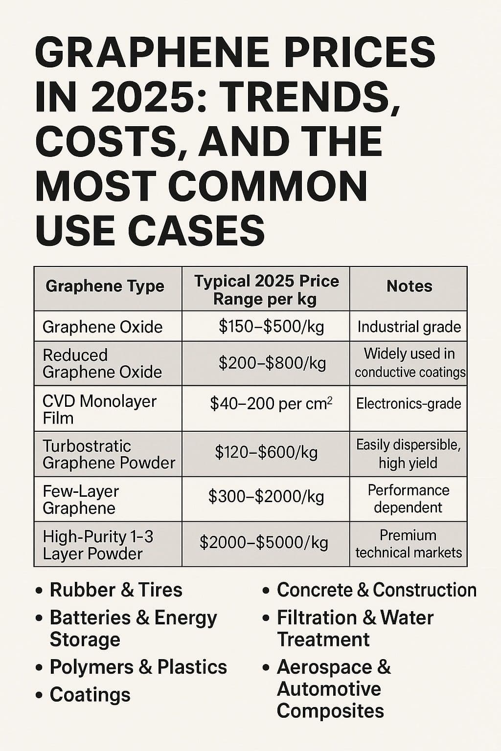 Graphene’s Industrial Takeover!