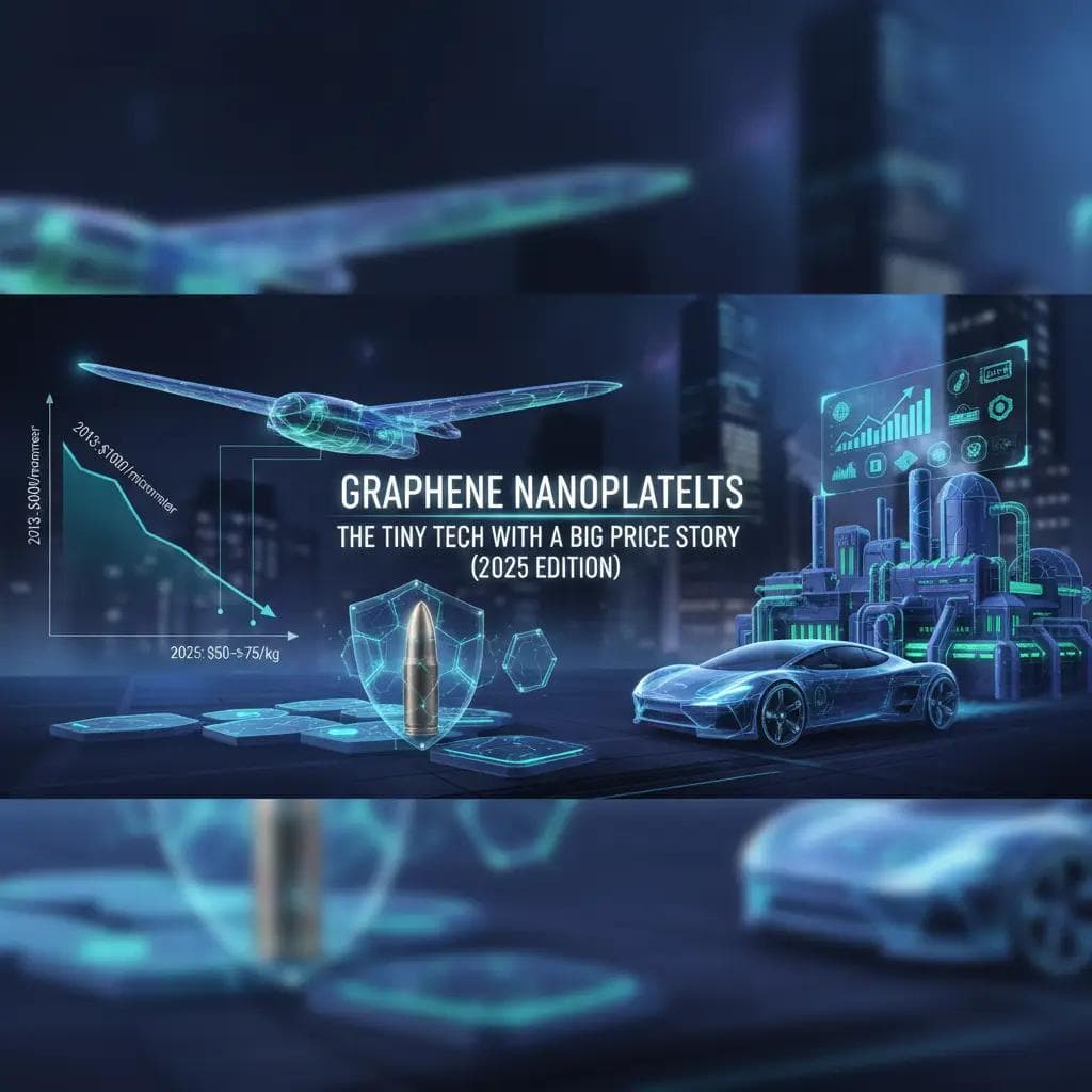 Graphene Nanoplatelets: The Tiny Tech with a Big Price Story (2025 Edition)